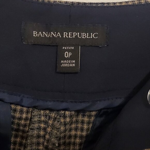 Banana Republic Wool Blend Wide Leg Belted Trousers - Picture 5 of 6